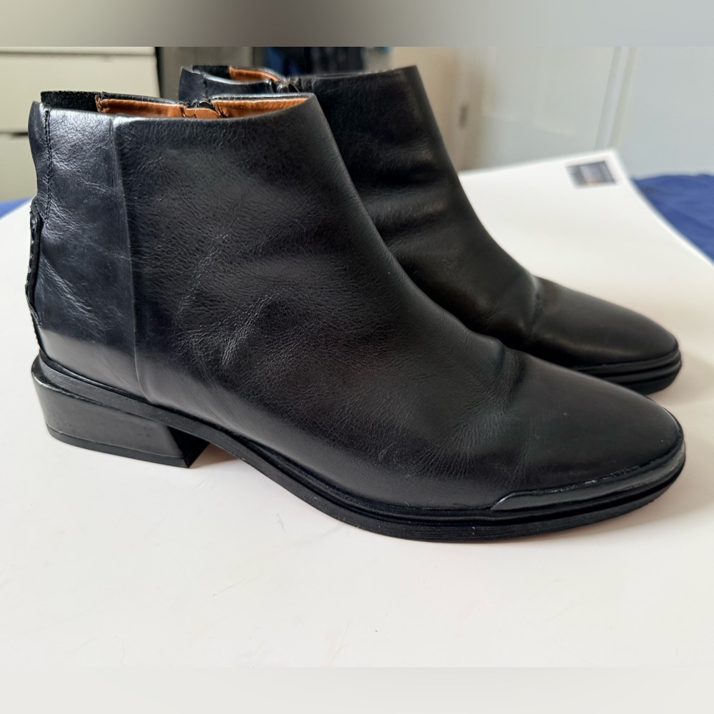 Franco Sarto Black Ankle Boots